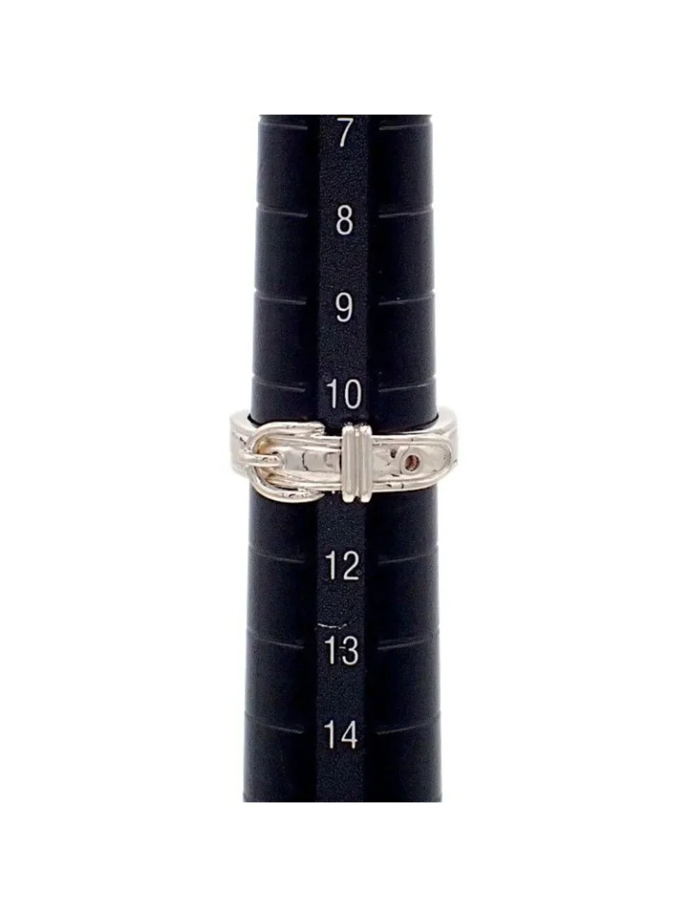 Hermes Ceinture Belt Ring 925 Sterling Silver Accessory